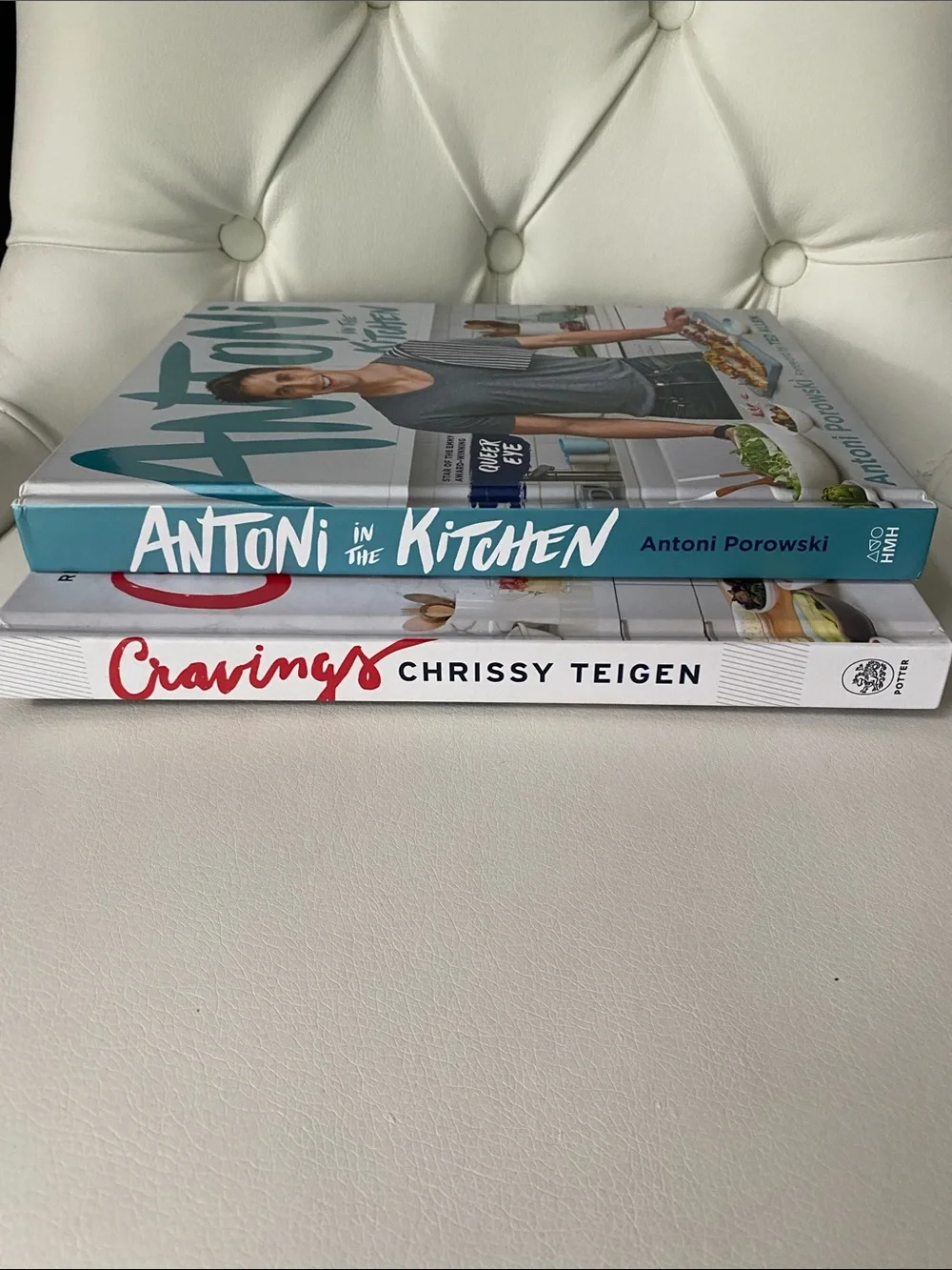 😍Set of 2- Cravings by Chrissy Teigen and Antoni in the Kitchen Cookbooks